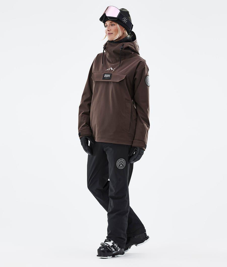 Women's Dope Blizzard W Ski Jacket Brown  USA |  CYJVH-2074