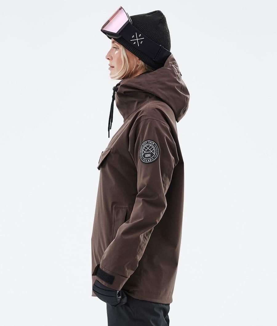 Women's Dope Blizzard W Ski Jacket Brown  USA |  CYJVH-2074