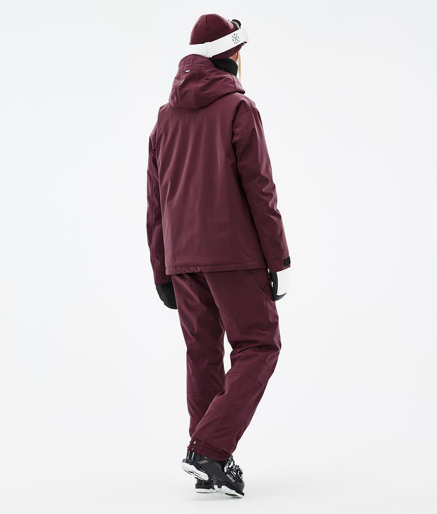 Women's Dope Blizzard W Ski Jacket Burgundy  USA |  ZJWCN-6873