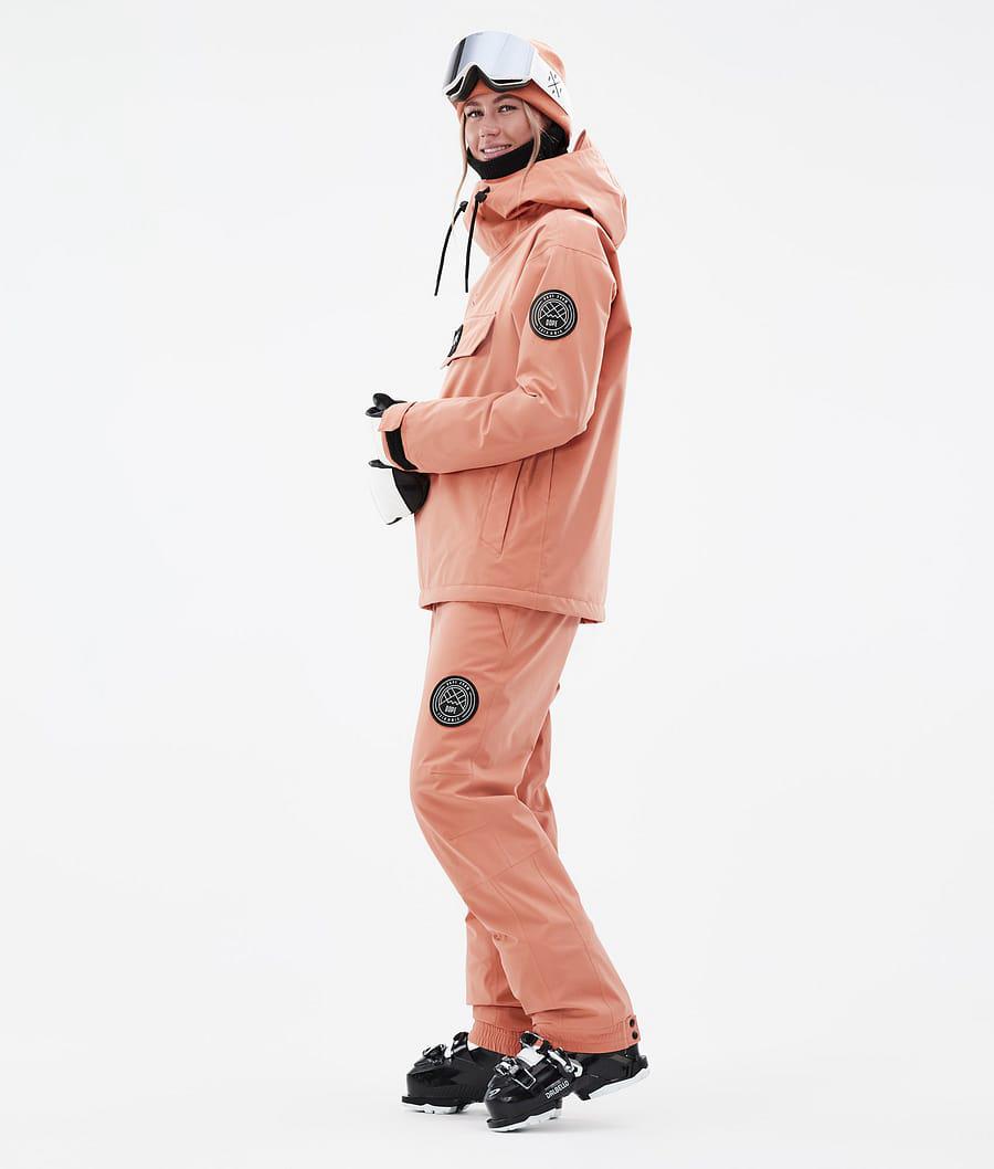 Women's Dope Blizzard W Ski Jacket Peach Coral  USA |  DXIRZ-2036