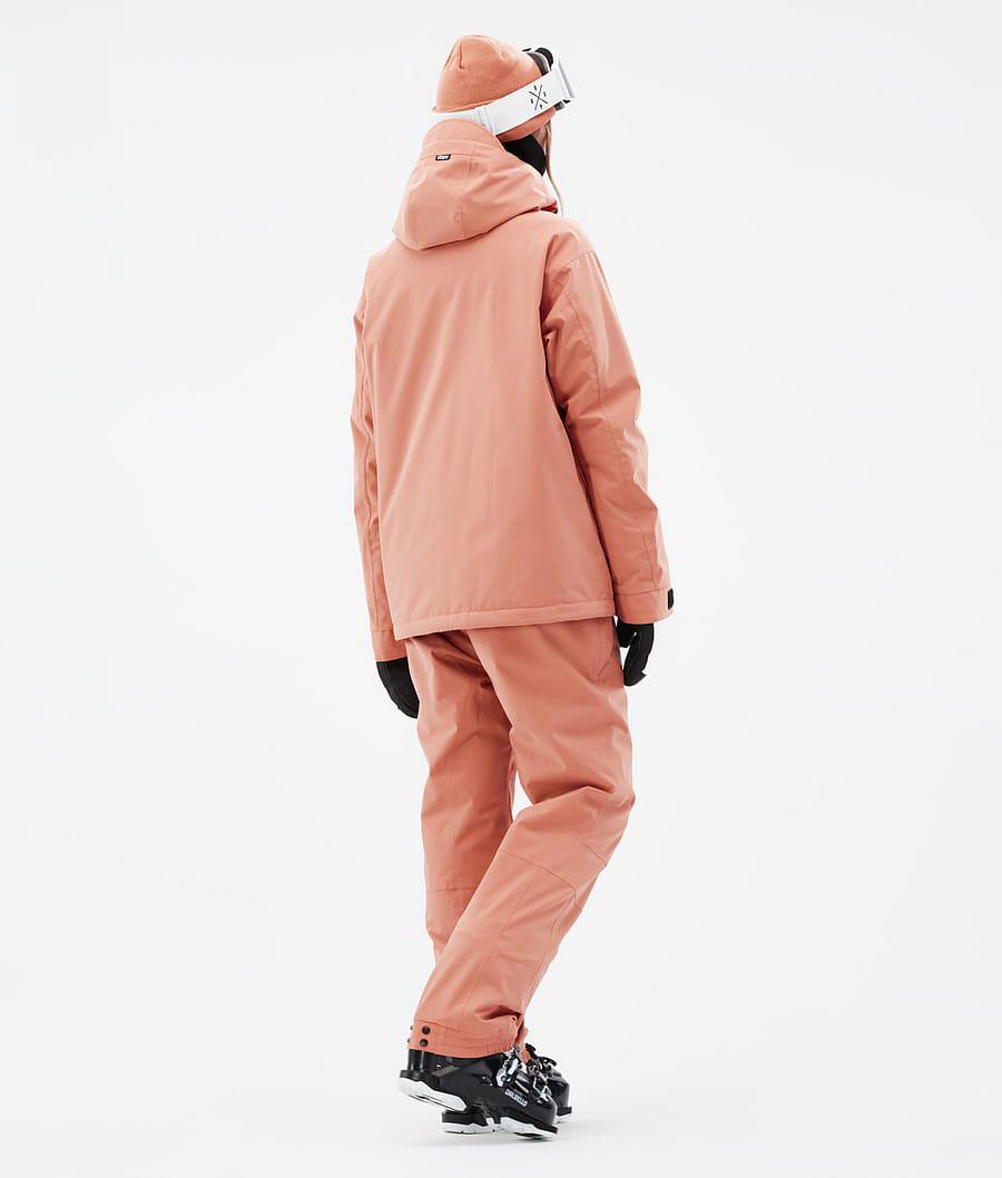 Women's Dope Blizzard W Ski Jacket Peach Coral  USA |  DXIRZ-2036