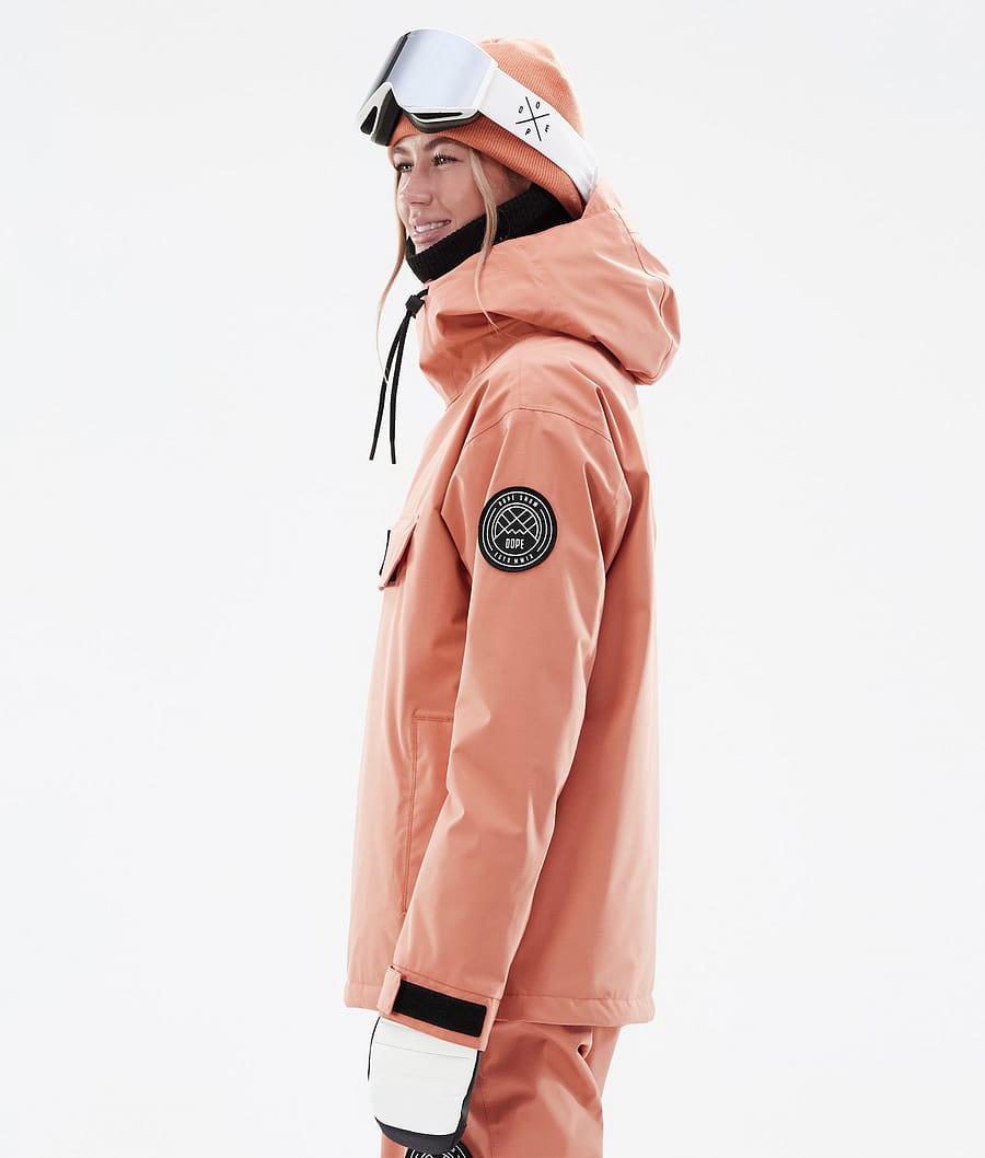 Women's Dope Blizzard W Ski Jacket Peach Coral  USA |  DXIRZ-2036