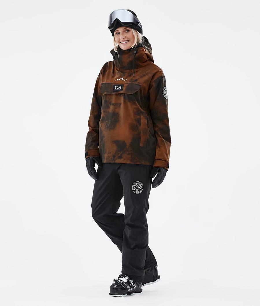 Women's Dope Blizzard W Ski Jacket Smudge Orange  USA |  FQZUY-8617