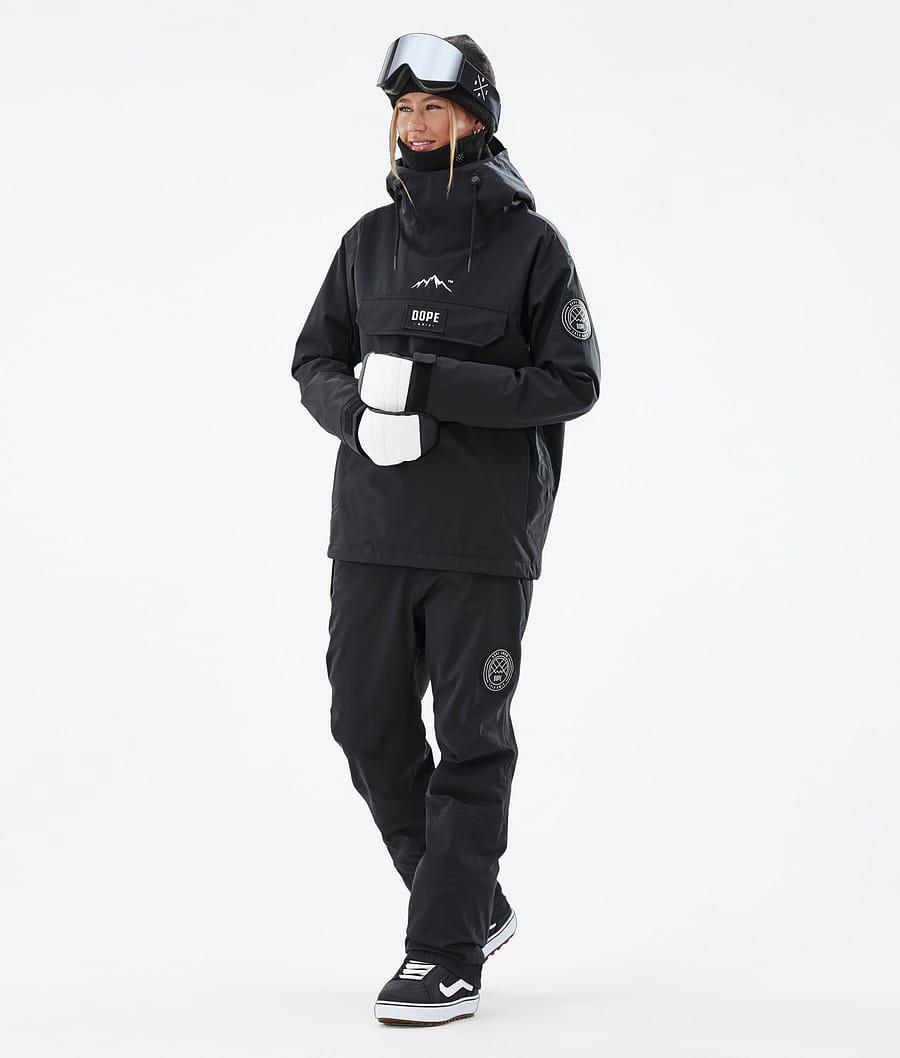 Women's Dope Blizzard W Snowboard Jacket Black  USA |  AYBFM-6130