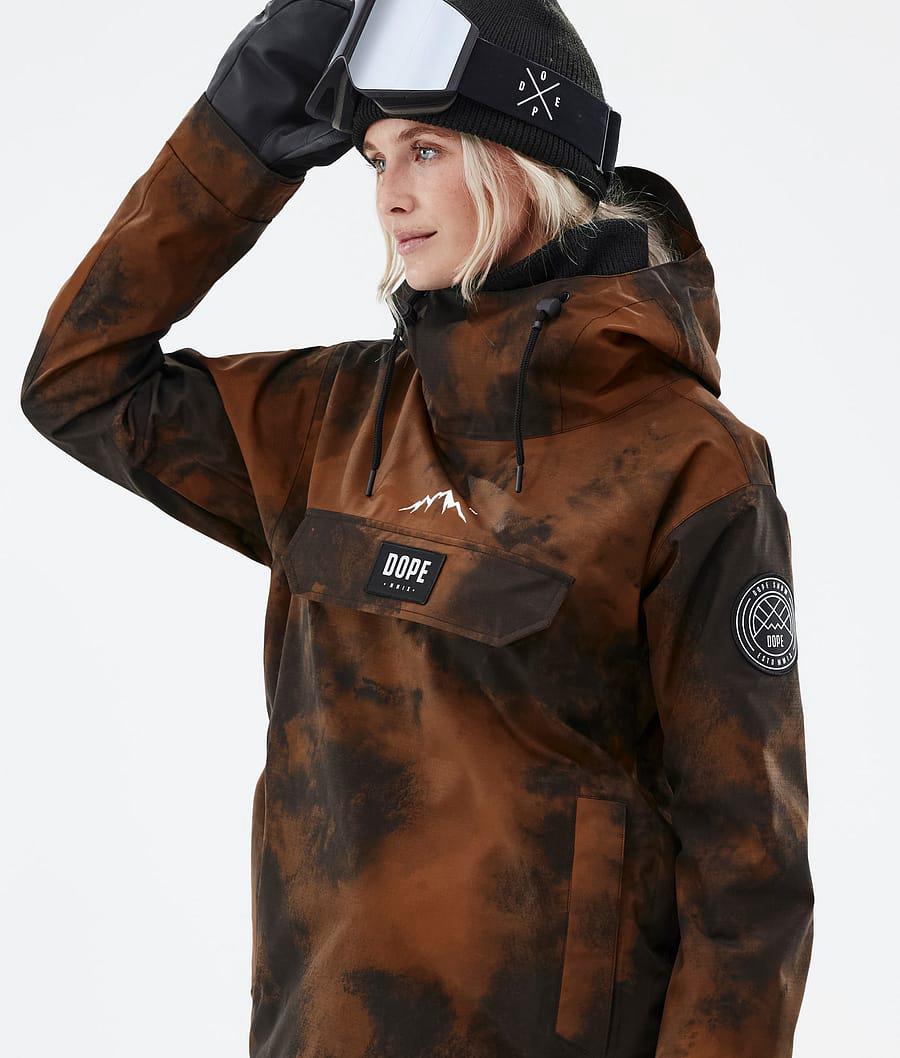 Women's Dope Blizzard W Snowboard Jacket Smudge Orange  USA |  GYWQE-7965