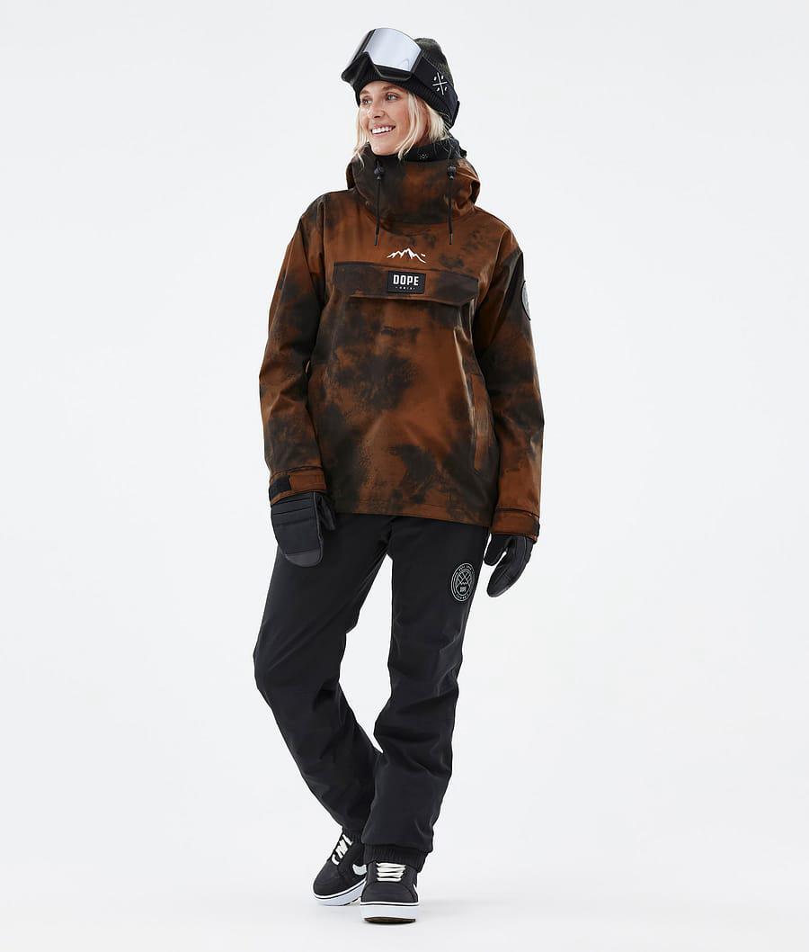 Women's Dope Blizzard W Snowboard Jacket Smudge Orange  USA |  GYWQE-7965