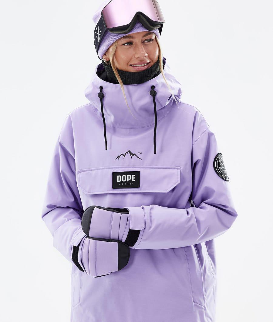 Women's Dope Blizzard W Snowboard Jacket Faded Violet Purple  USA |  OJRFB-1625