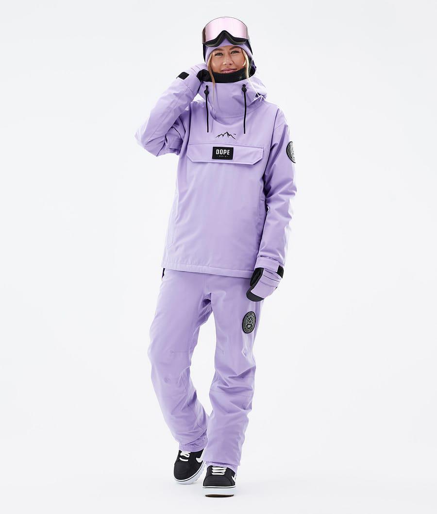 Women's Dope Blizzard W Snowboard Jacket Faded Violet Purple  USA |  OJRFB-1625