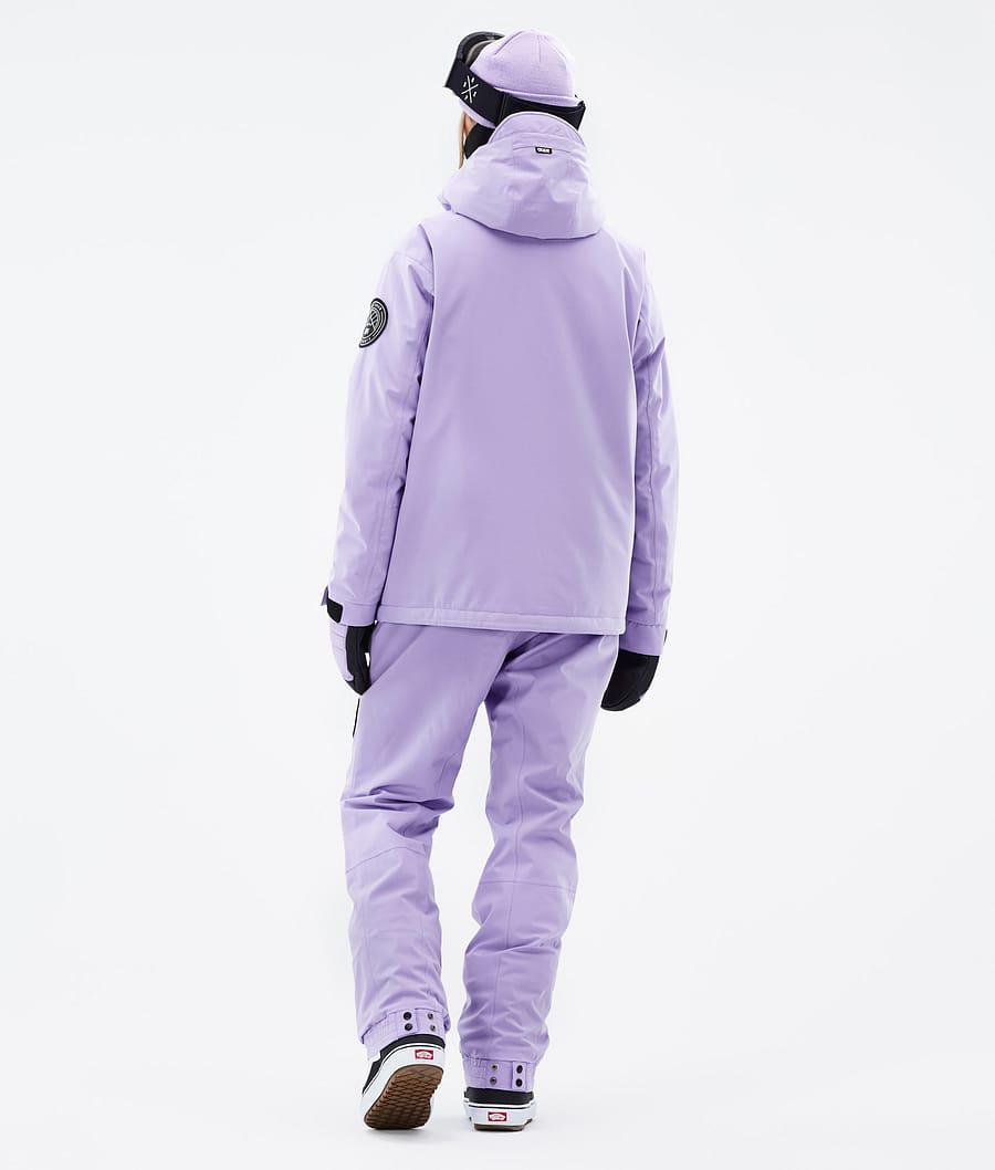 Women's Dope Blizzard W Snowboard Jacket Faded Violet Purple  USA |  OJRFB-1625