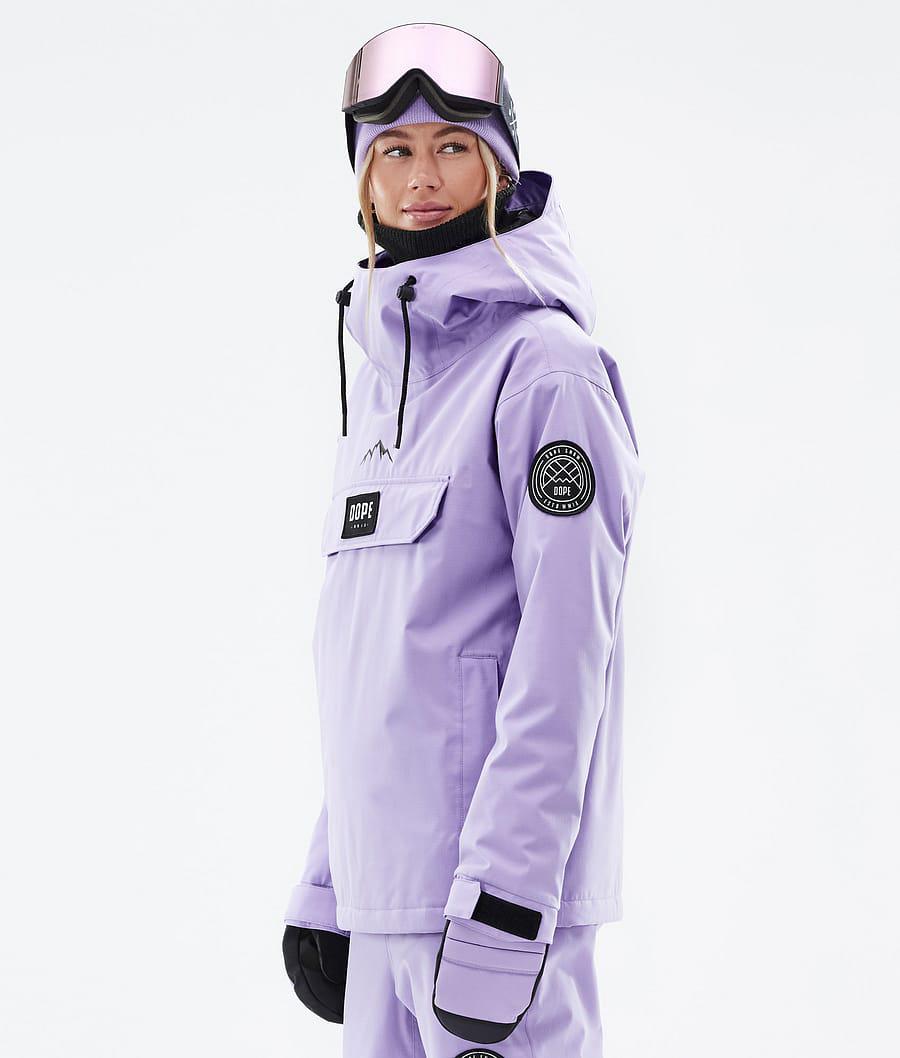 Women's Dope Blizzard W Snowboard Jacket Faded Violet Purple  USA |  OJRFB-1625