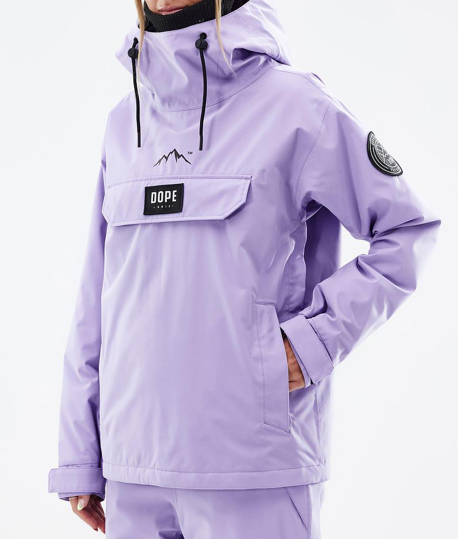 Women's Dope Blizzard W Snowboard Jacket Faded Violet Purple  USA |  OJRFB-1625