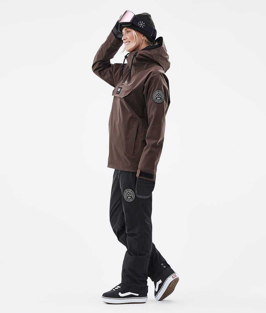 Women's Dope Blizzard W Snowboard Jacket Brown  USA |  SJZIG-7618