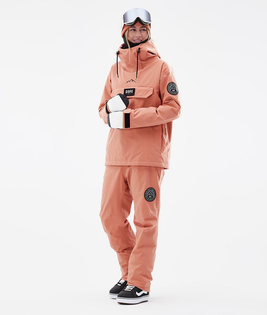 Women's Dope Blizzard W Snowboard Jacket Peach Coral  USA |  TEQIO-1075