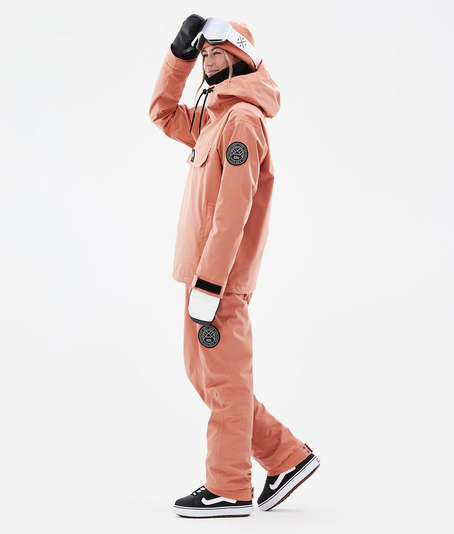 Women's Dope Blizzard W Snowboard Jacket Peach Coral  USA |  TEQIO-1075