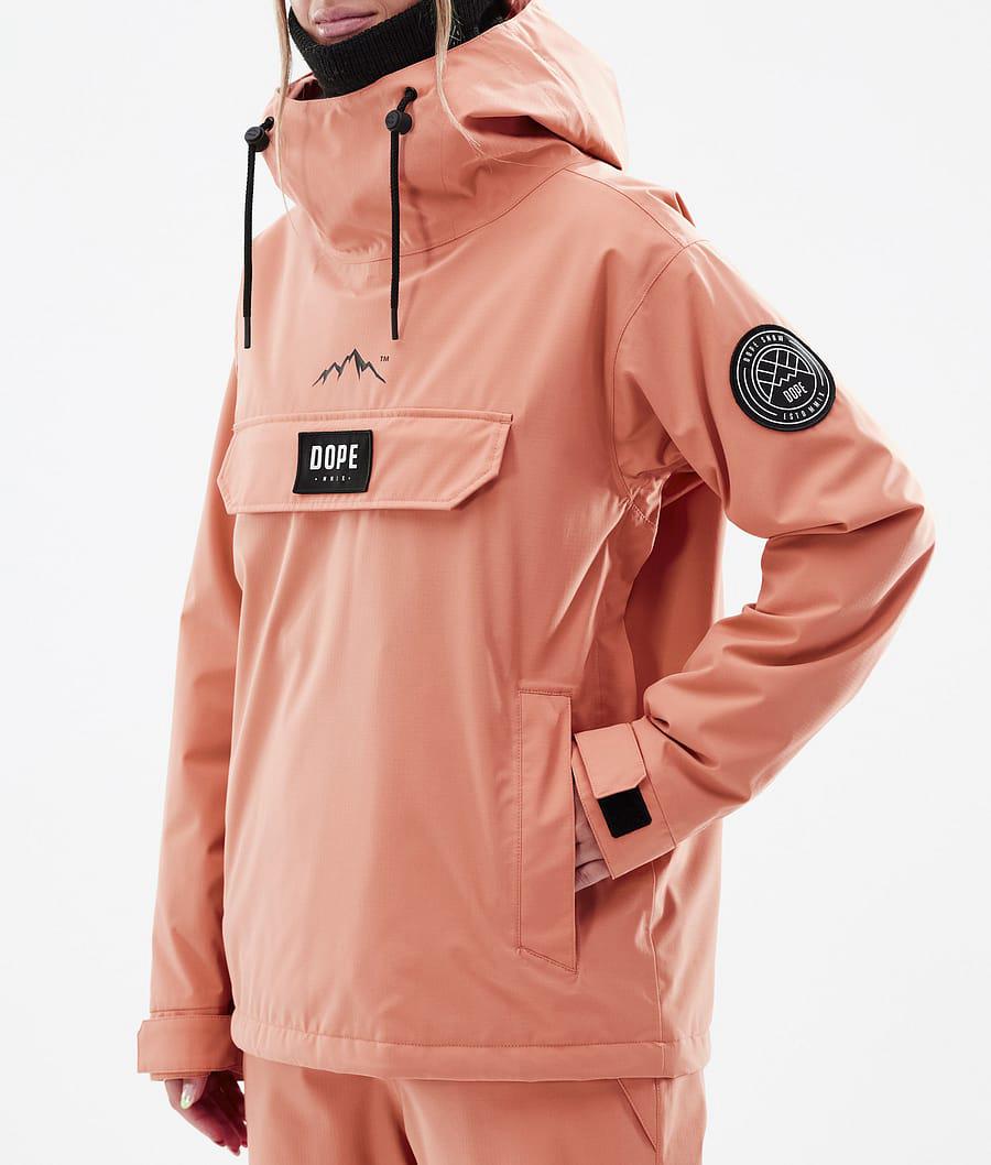 Women's Dope Blizzard W Snowboard Jacket Peach Coral  USA |  TEQIO-1075