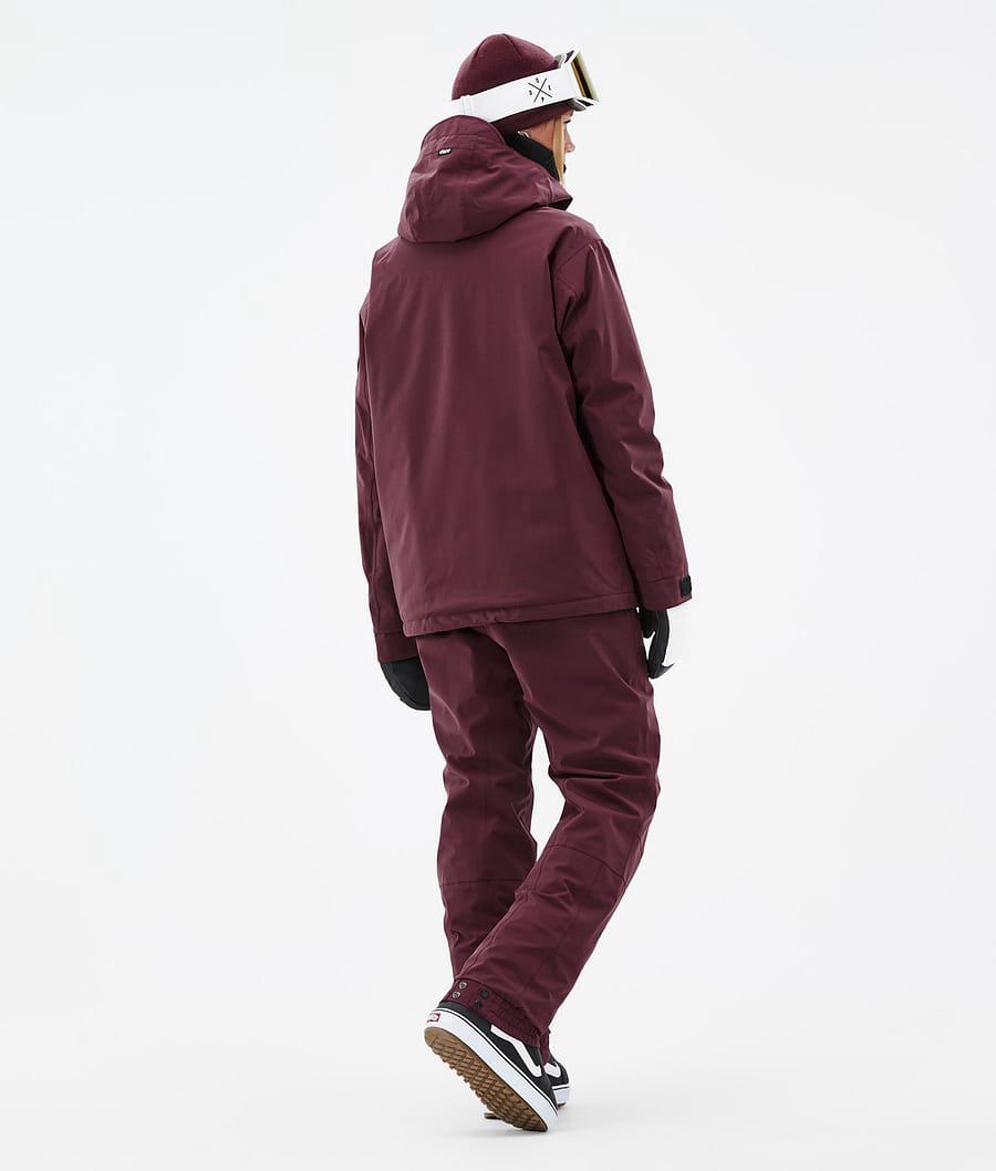 Women's Dope Blizzard W Snowboard Jacket Burgundy  USA |  VCGQJ-7403