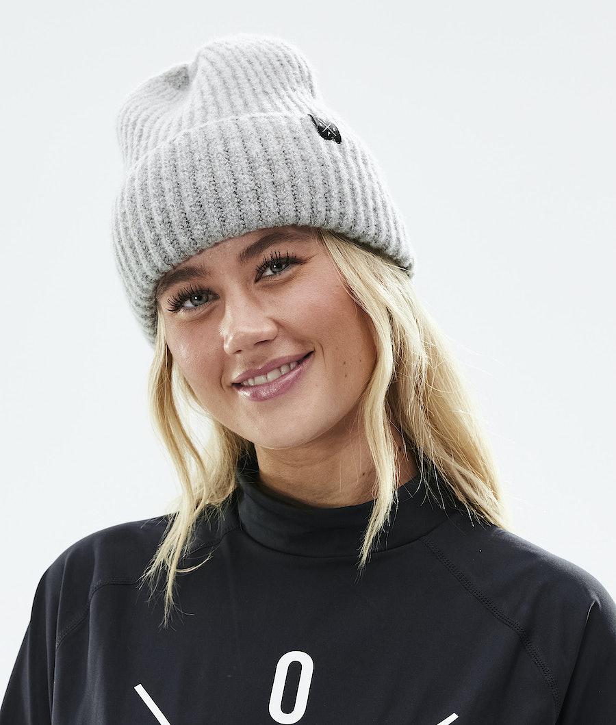 Women's Dope Chunky Beanie Grey Melange  USA |  QGSJX-3150