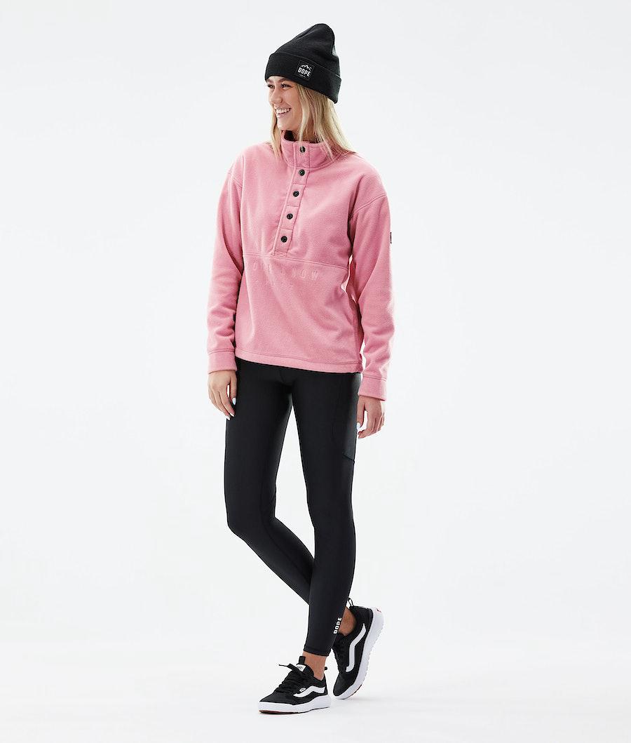 Women's Dope Comfy W 2021 Fleece Sweater Pink  USA |  CKYRT-1945