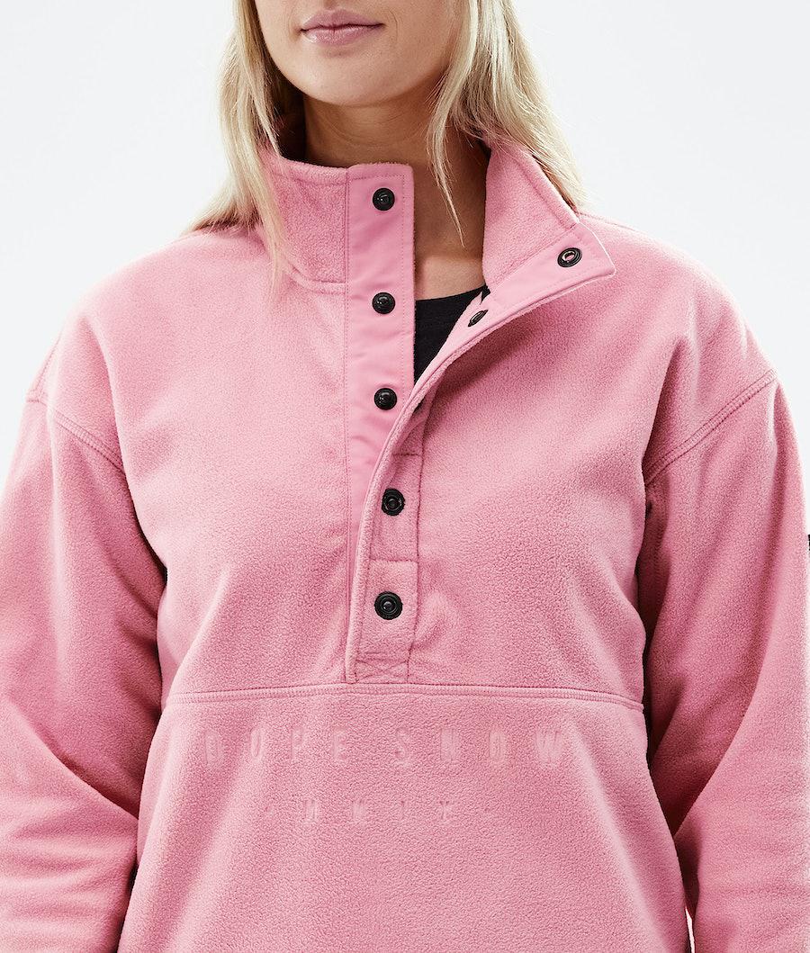 Women's Dope Comfy W 2021 Fleece Sweater Pink  USA |  CKYRT-1945