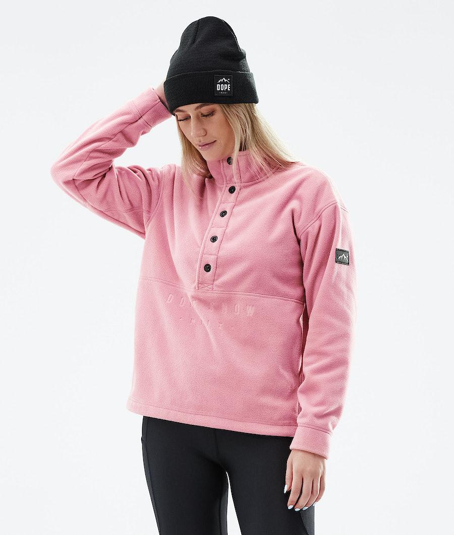 Women\'s Dope Comfy W 2021 Fleece Sweater Pink  USA |  CKYRT-1945