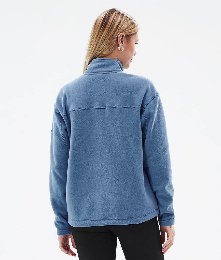 Women's Dope Comfy W Fleece Sweater Blue Steel  USA |  SRAQN-3279