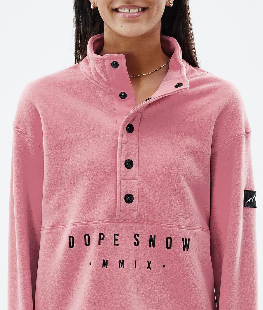 Women's Dope Comfy W Fleece Sweater Pink  USA |  XSREF-0962