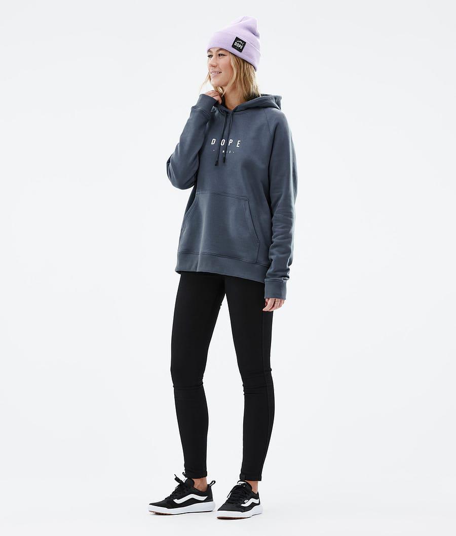 Women's Dope Common W Peak Hoodie Metal Blue  USA |  DYXNU-9418