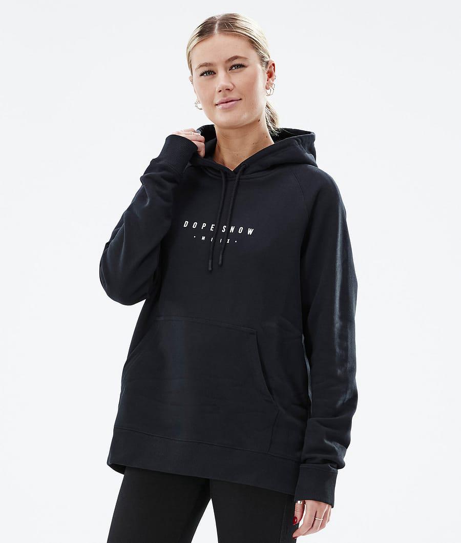 Women's Dope Common W Range Hoodie Black  USA |  CTYGS-3148