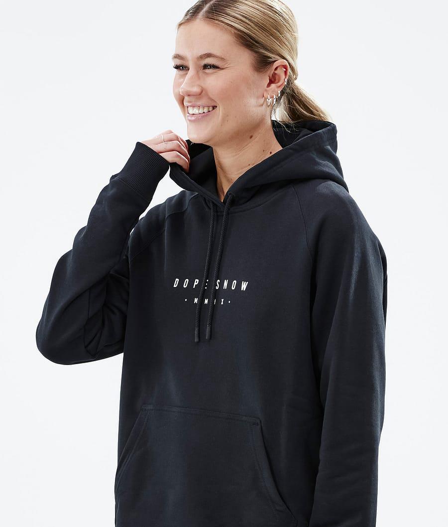 Women's Dope Common W Range Hoodie Black  USA |  CTYGS-3148