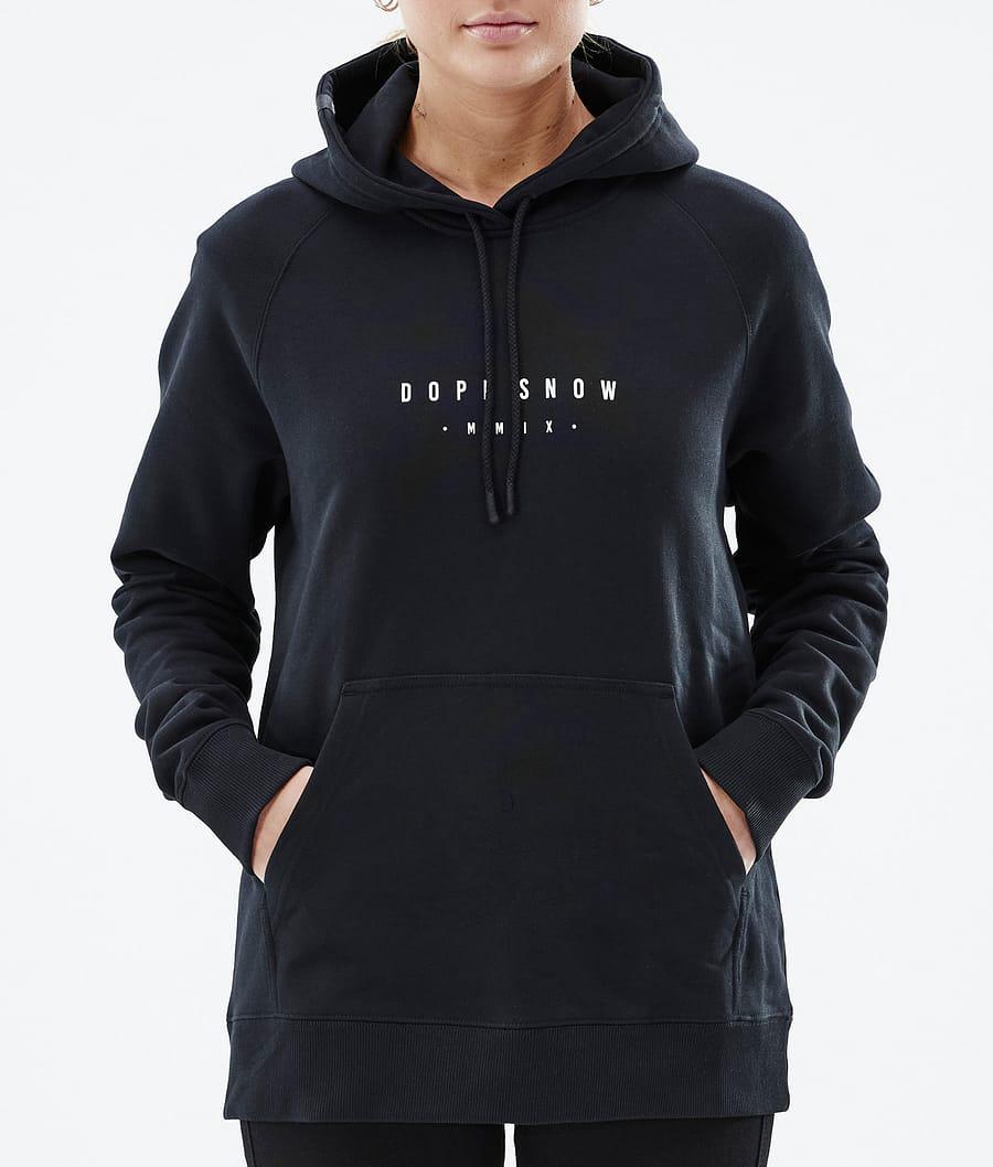 Women's Dope Common W Range Hoodie Black  USA |  CTYGS-3148