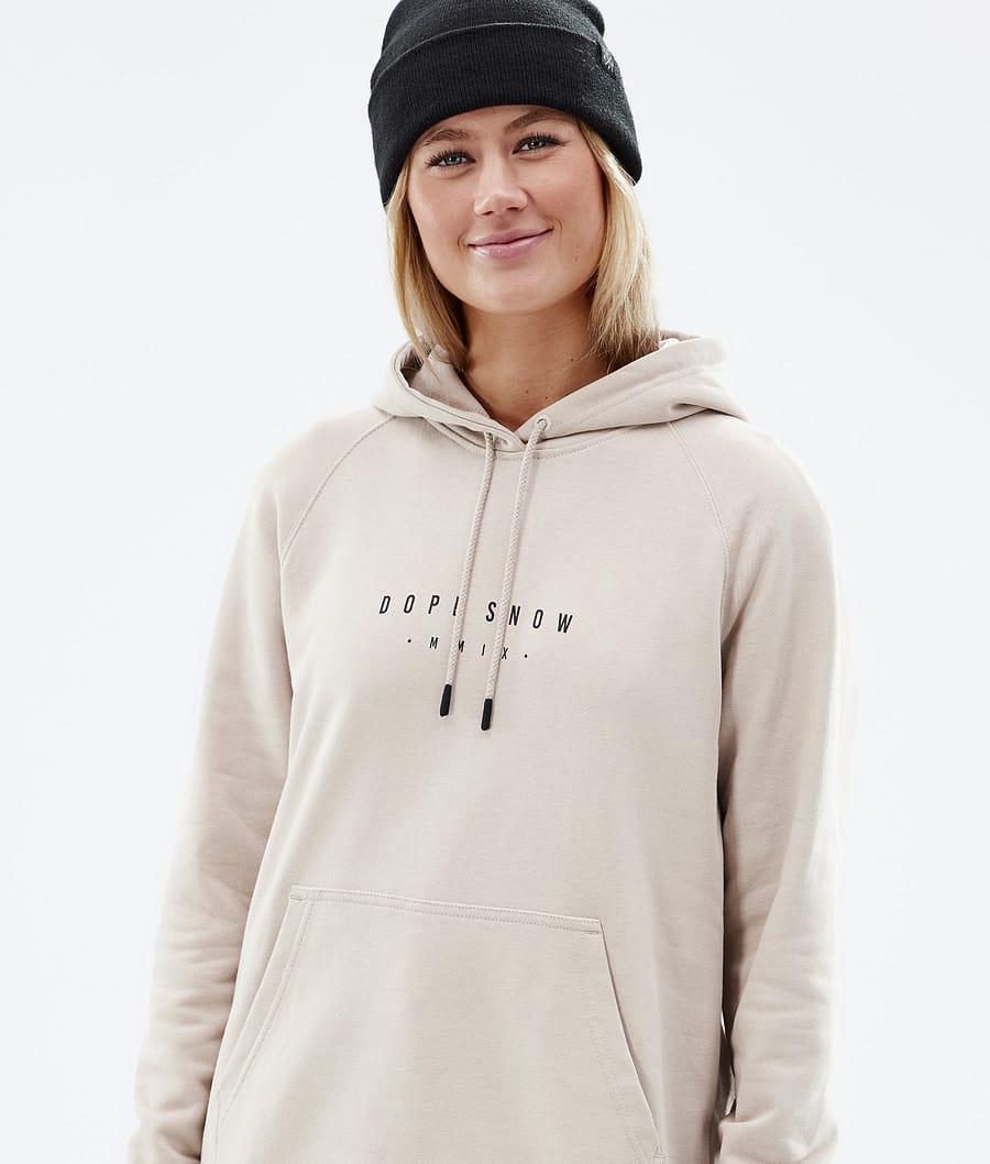 Women's Dope Common W Range Hoodie Sand Khaki  USA |  AVFPO-0126