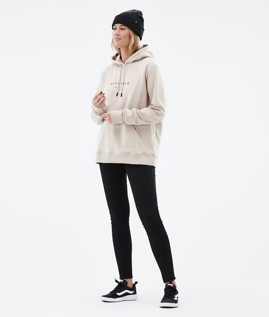 Women's Dope Common W Range Hoodie Sand Khaki  USA |  AVFPO-0126