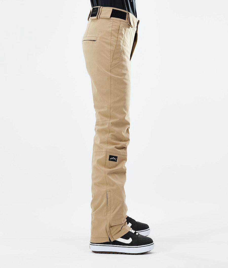 Women's Dope Con W 2021 Snowboard Pants Khaki  USA |  DASBO-6873