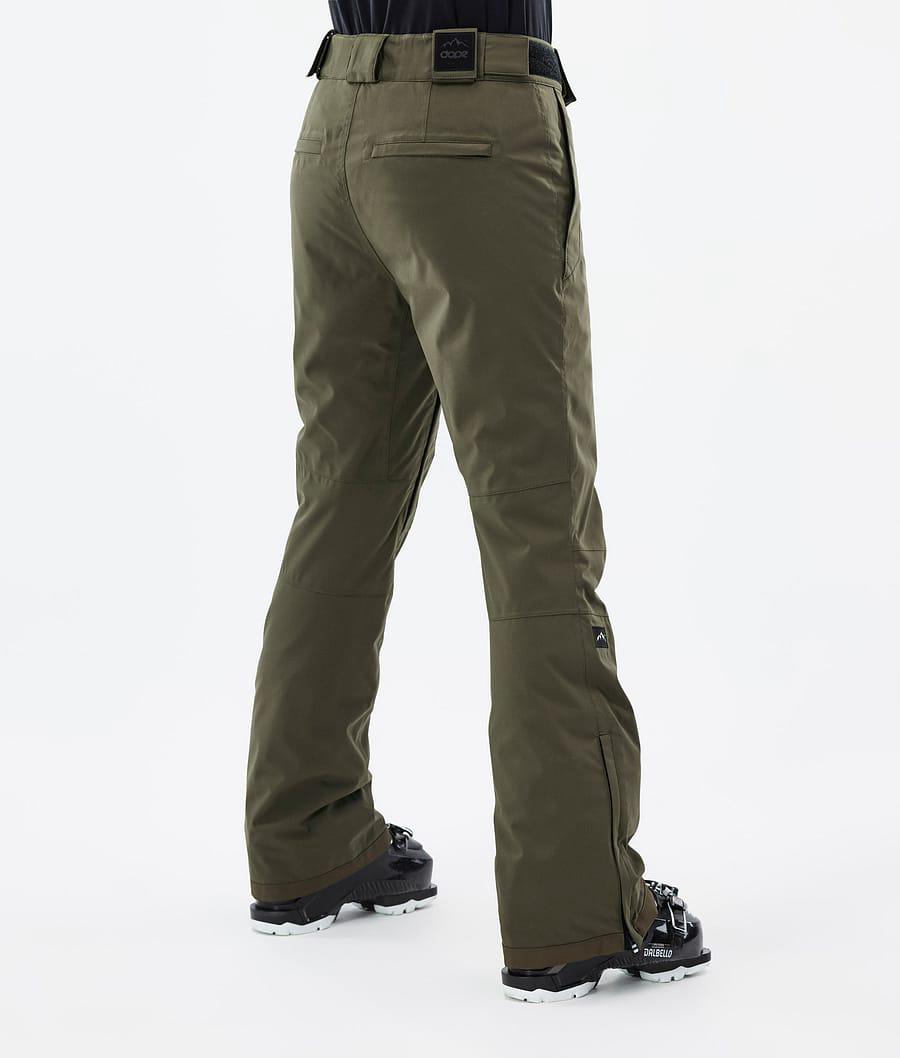 Women's Dope Con W Ski Pants Olive Green  USA |  MXODL-4708