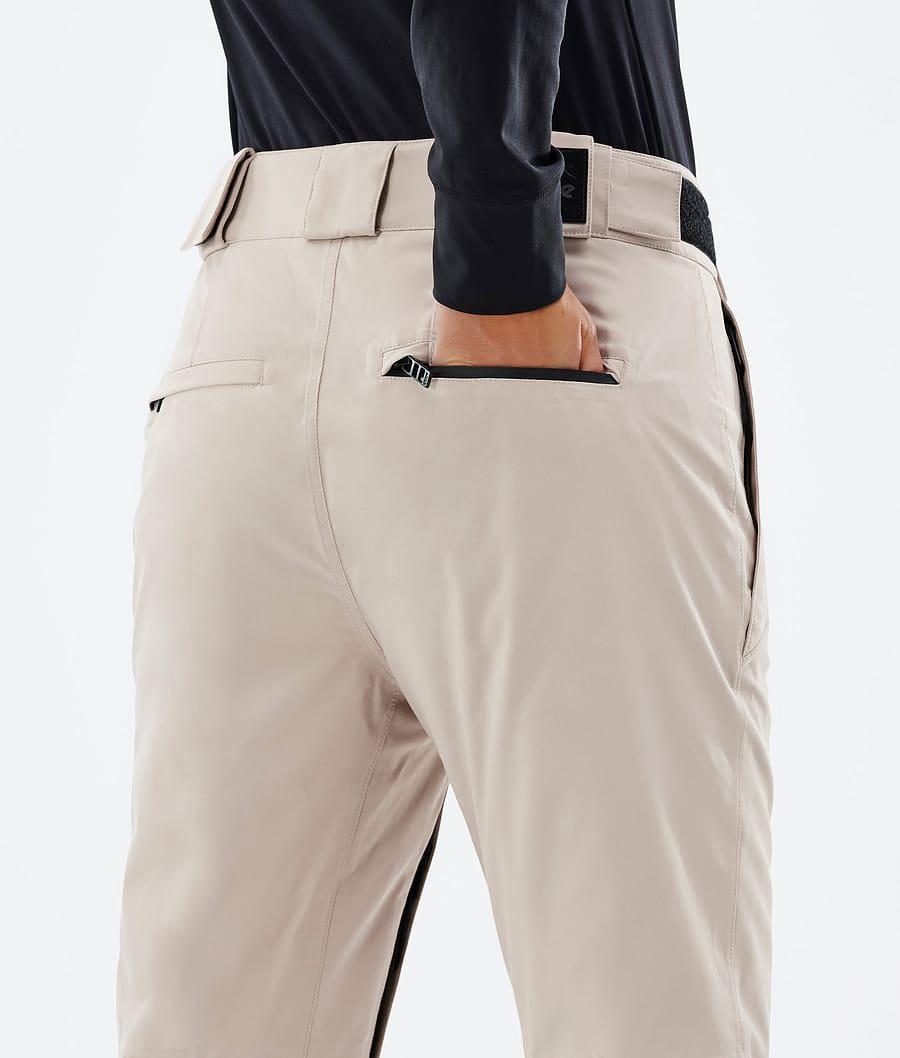 Women's Dope Con W Snowboard Pants Sand Beige  USA |  QJULB-0597