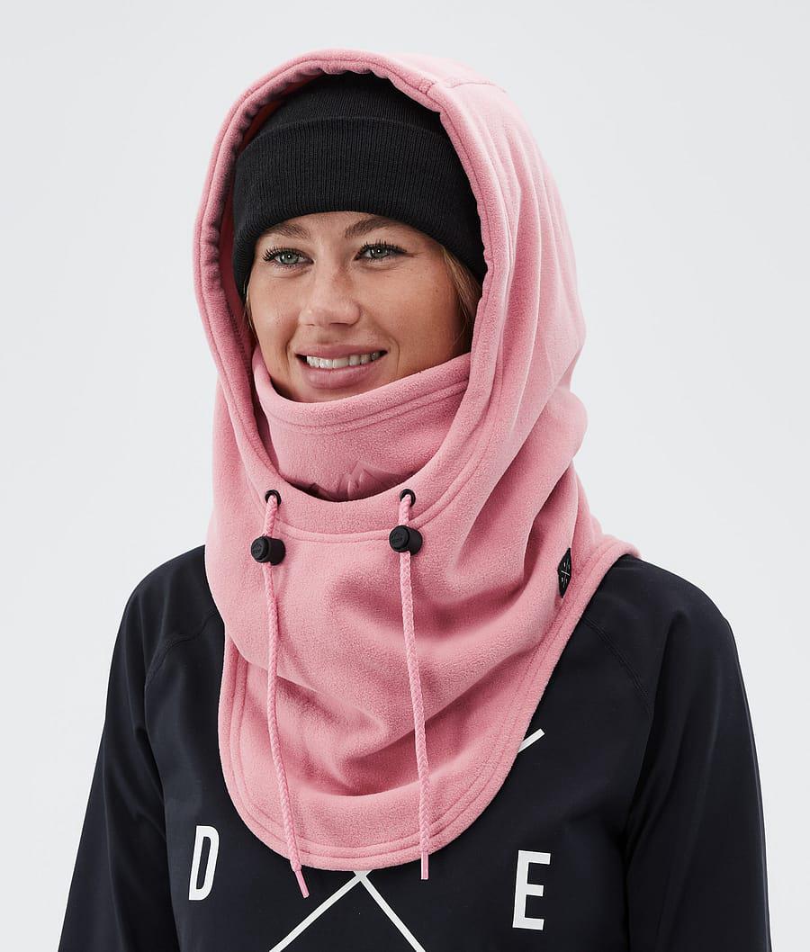 Women's Dope Cozy Hood II Facemask Pink  USA |  ZOKAT-0972