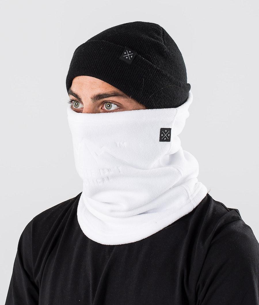 Women's Dope Cozy Tube Facemask White  USA |  RKBVD-8317