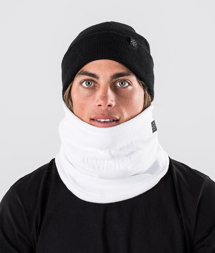 Women's Dope Cozy Tube Facemask White  USA |  RKBVD-8317