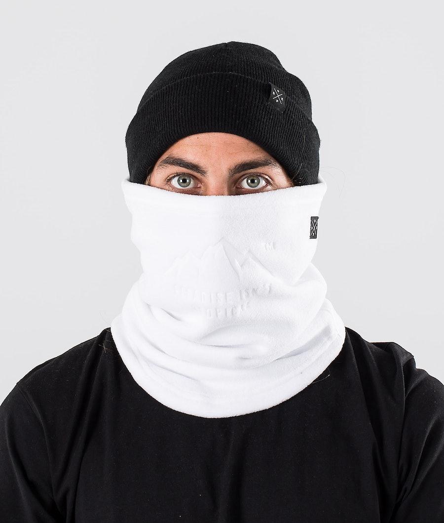 Women\'s Dope Cozy Tube Facemask White  USA |  RKBVD-8317