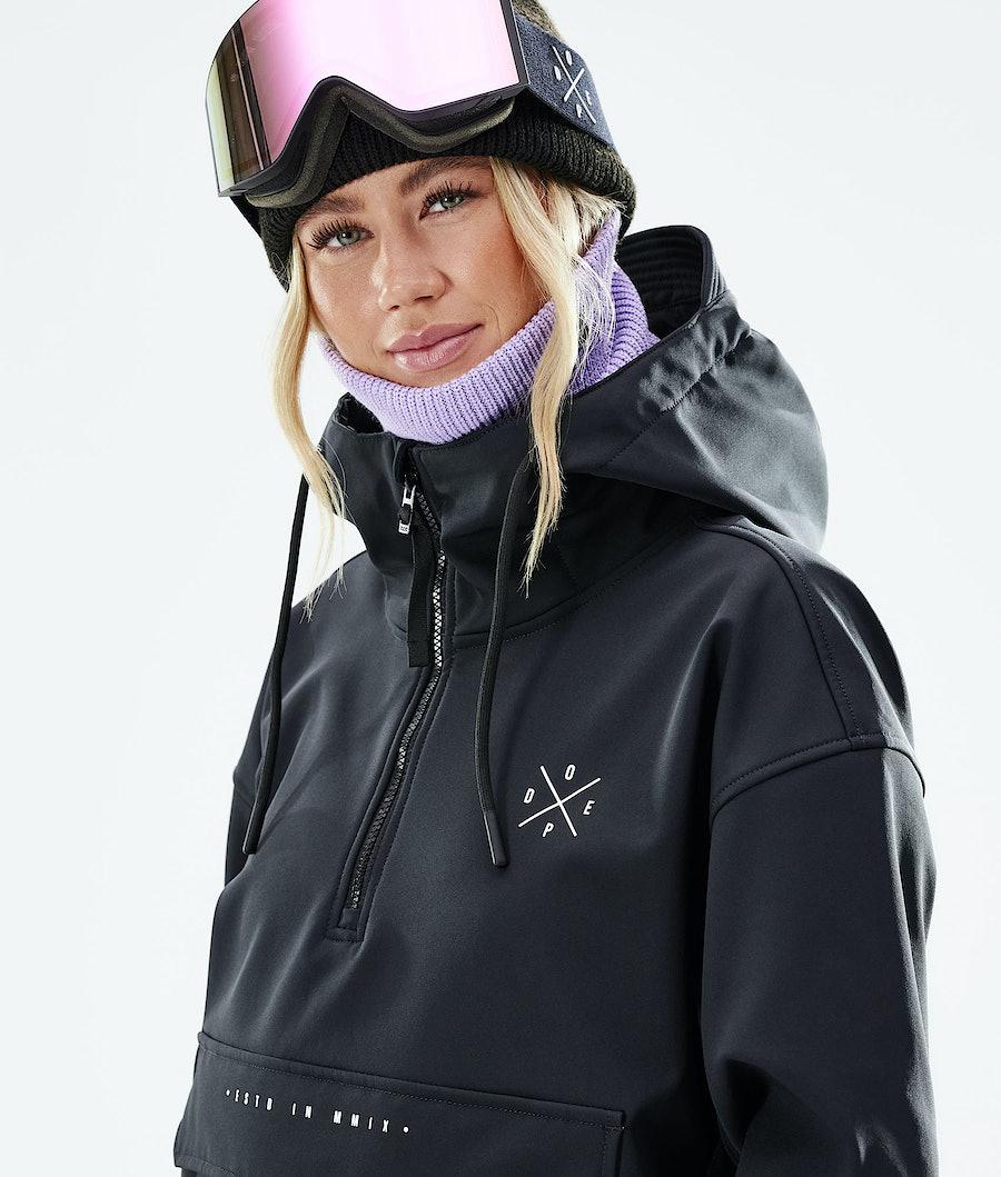 Women's Dope Cyclone W 2021 Ski Jacket Black  USA |  FLCQJ-9213