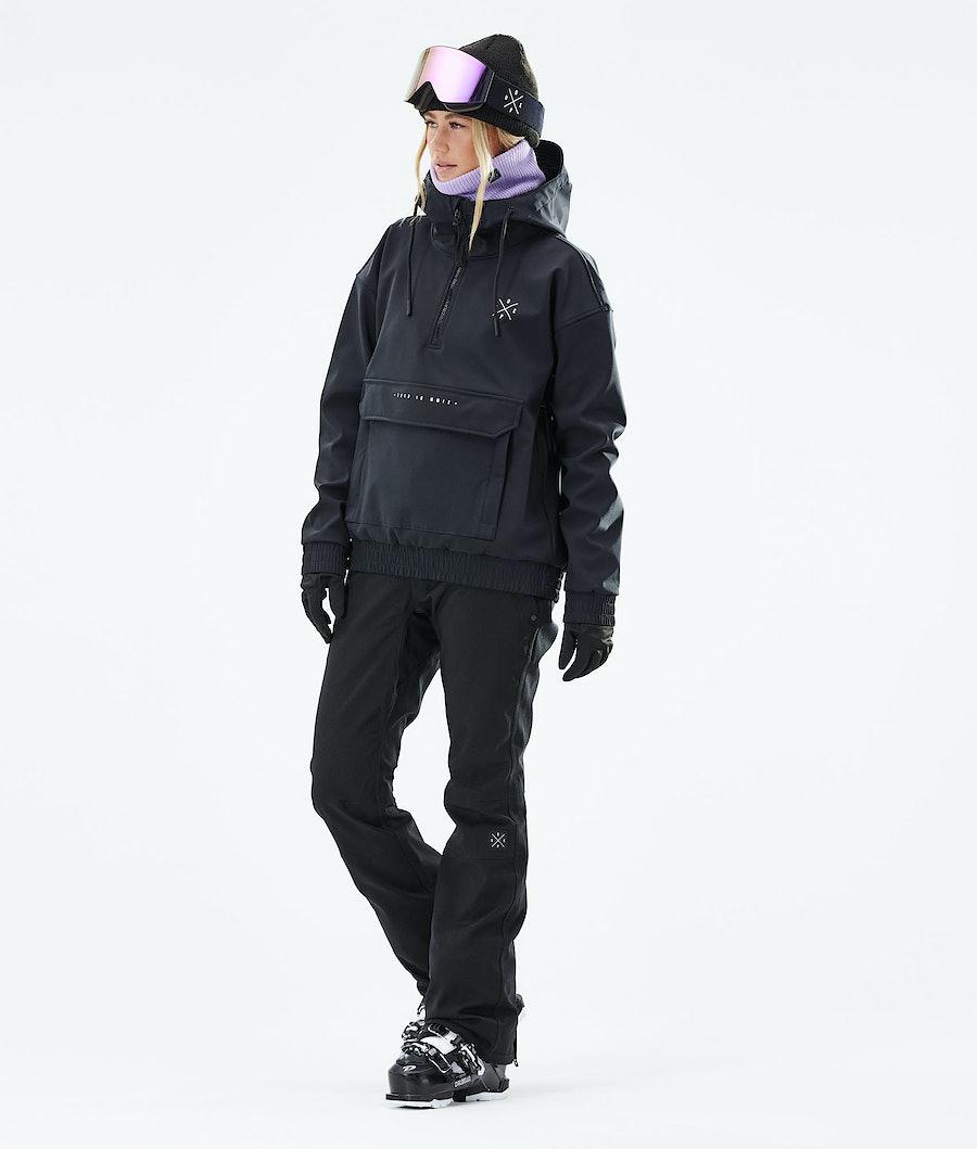 Women's Dope Cyclone W 2021 Ski Jacket Black  USA |  FLCQJ-9213