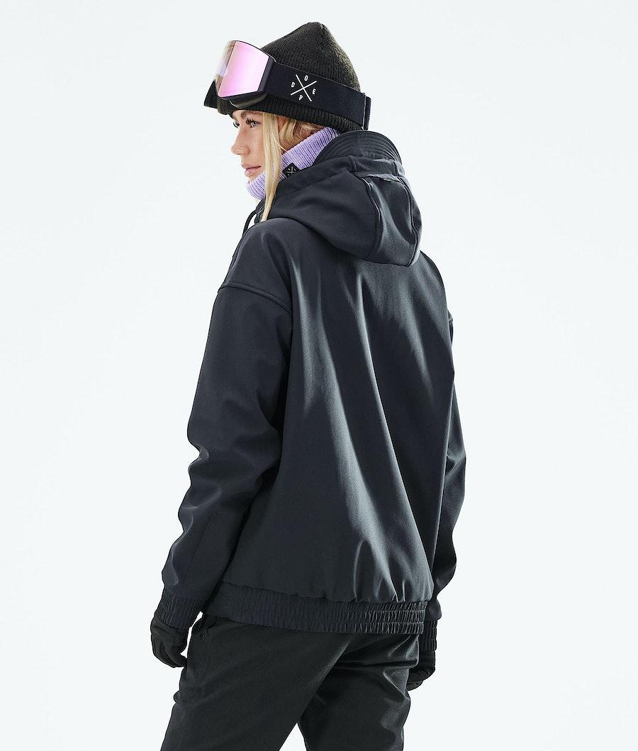 Women's Dope Cyclone W 2021 Snowboard Jacket Black  USA |  LTQMB-0286