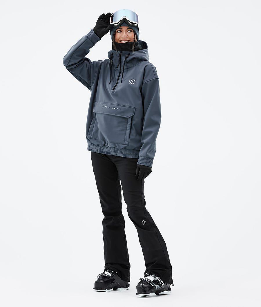 Women's Dope Cyclone W Ski Jacket Metal Blue  USA |  FNWKE-6854