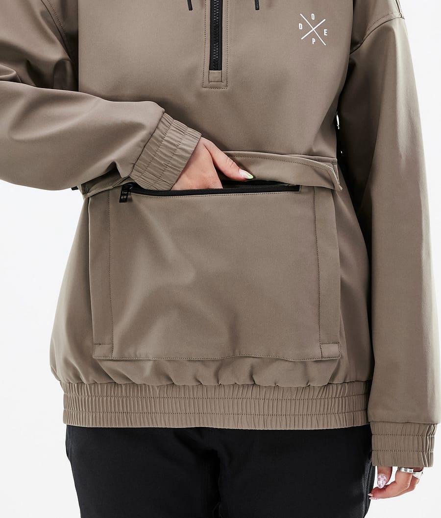 Women's Dope Cyclone W Ski Jacket Walnut Khaki  USA |  FIPTW-2867