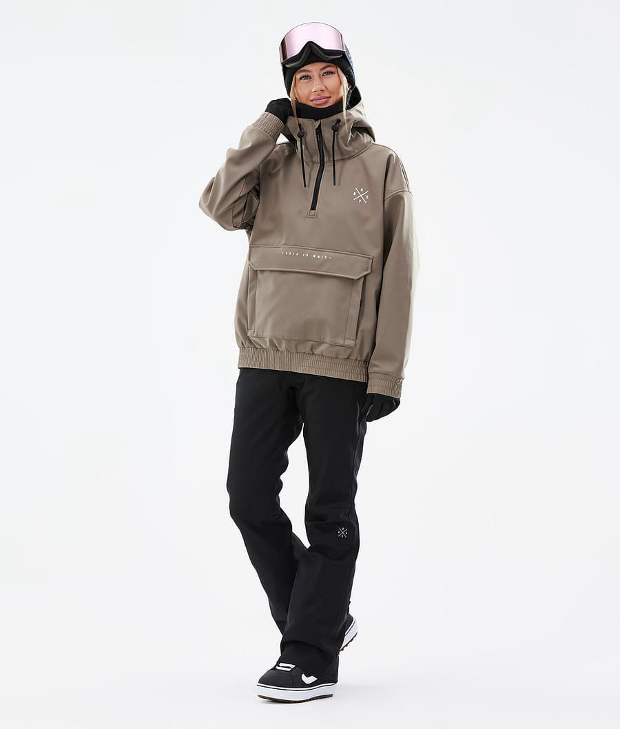 Women's Dope Cyclone W Snowboard Jacket Walnut Khaki  USA |  EQNBW-3570