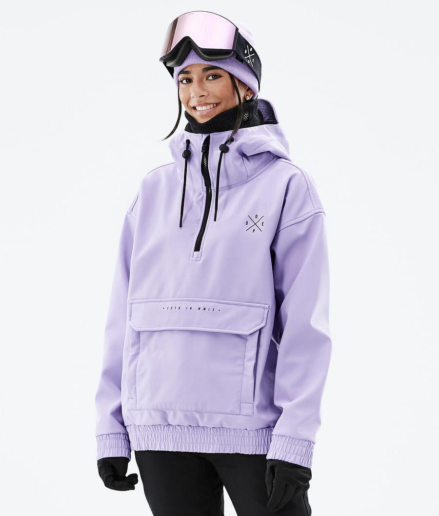 Women\'s Dope Cyclone W Snowboard Jacket Faded Violet Purple  USA |  OSMWP-9342