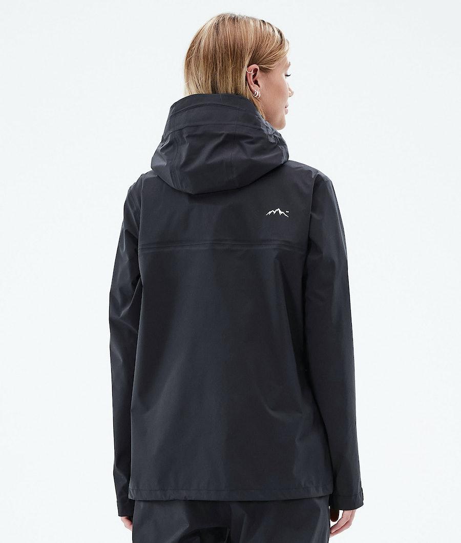 Women's Dope Downpour W Rain Jacket Black  USA |  QRSUD-6109