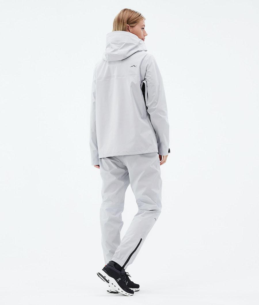 Women's Dope Downpour W Rain Pants Light Grey  USA |  USGCR-9874