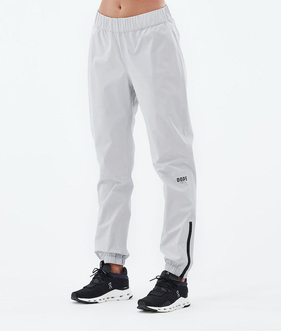 Women's Dope Downpour W Rain Pants Light Grey  USA |  USGCR-9874