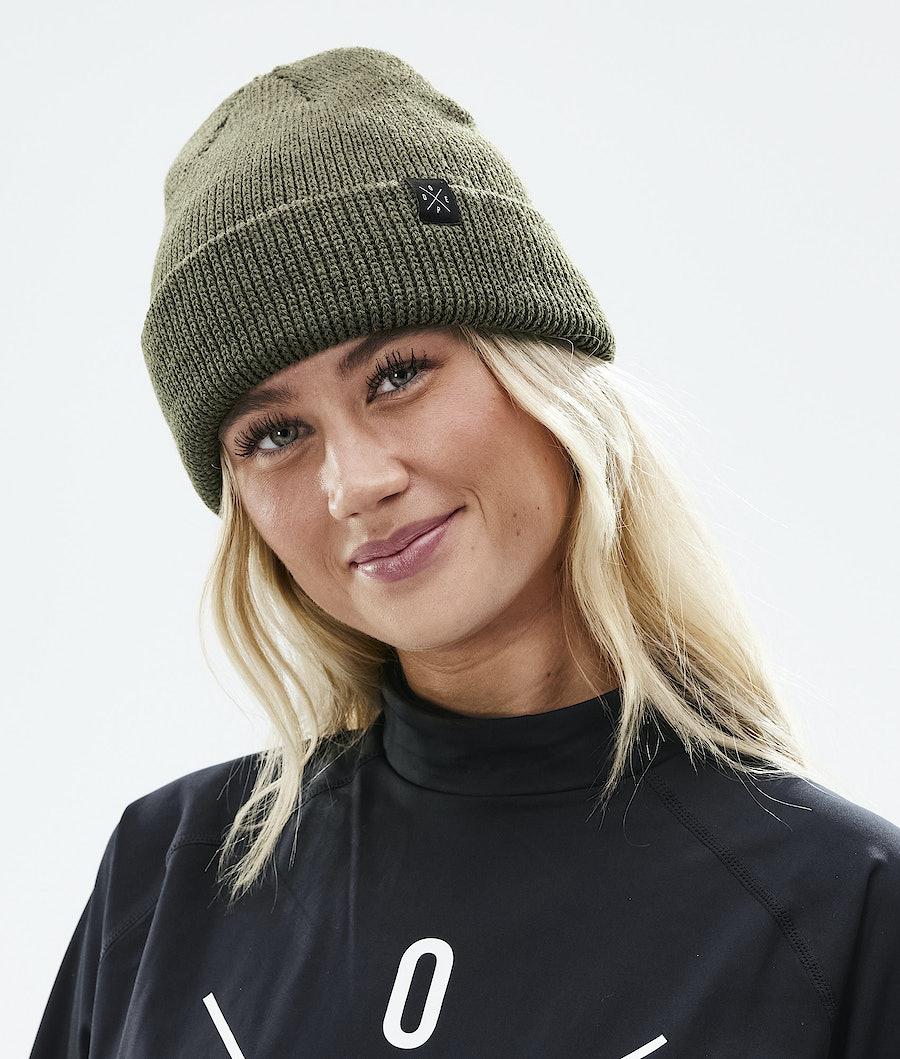 Women's Dope Drifter II Beanie Olive Green  USA |  SBZVX-6938